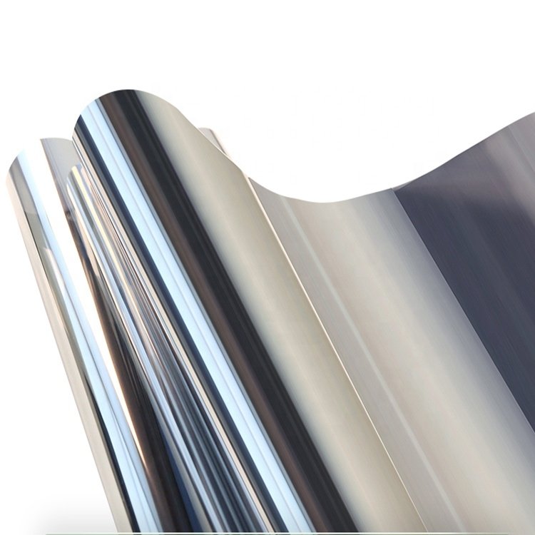 17.7''X78.7'' Silver Reflective Window Tint Self-Adhesive Solar Functional Window Building Films