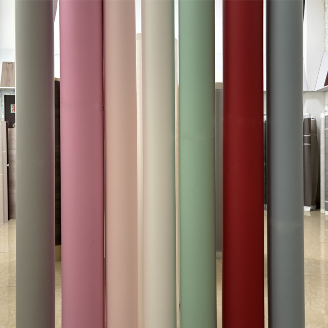 for Wall and Furniture door Decoration Plywood soft touch Decorative PVC films
