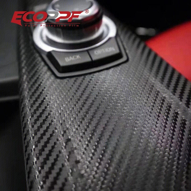 3D 5D 6D PVC PET Carbon Fiber Car Wrapping Film Car Body Sticker
