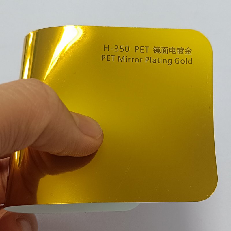 Newest PET backing Mirror Plating Gold Gloss Car Vinyl Wrap Vehicle Colors Wraps Films Foil