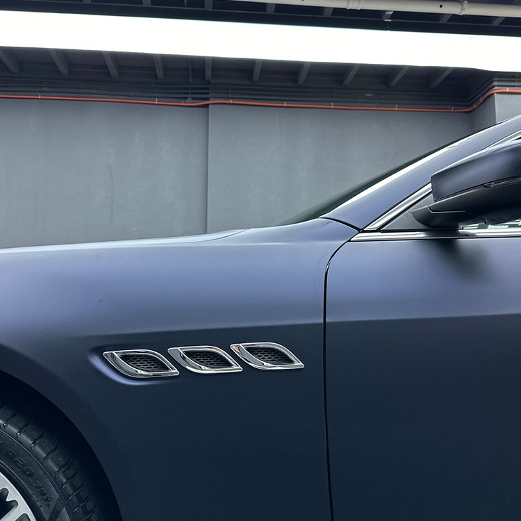 Ultra-Matte Black Blue Car Wrap Vinyl Car Body Stickers Film Color Change For Vehicle Car Wrapping
