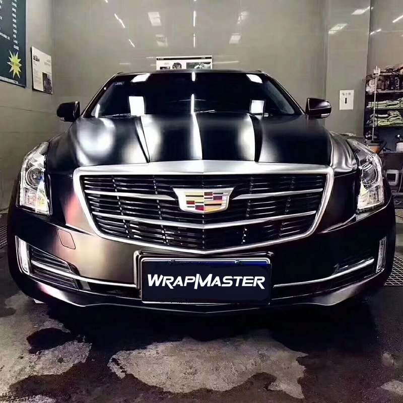 WRAPMASTER 5*59FT Pearl Metal Satin Metallic Black Sticker Car Wrap Price Auto Protective Film