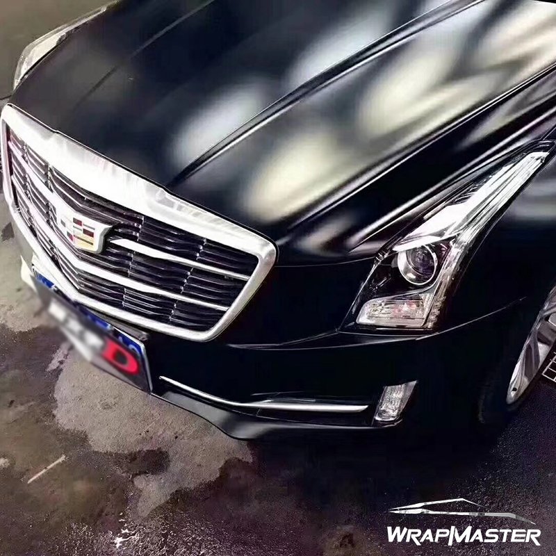 WRAPMASTER 5*59FT Pearl Metal Satin Metallic Black Sticker Car Wrap Price Auto Protective Film