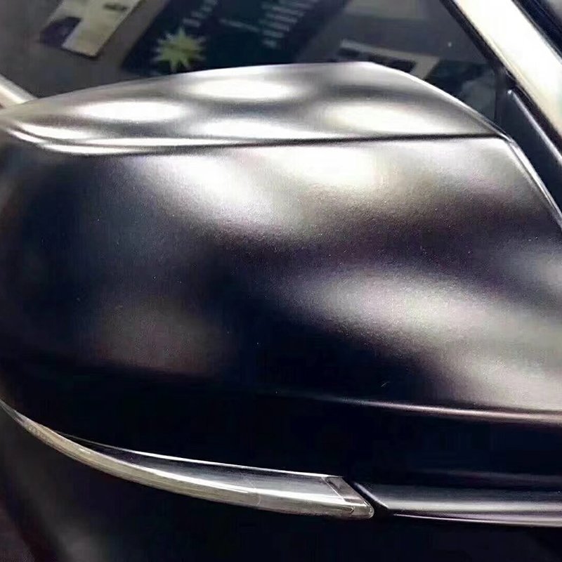 WRAPMASTER 5*59FT Pearl Metal Satin Metallic Black Sticker Car Wrap Price Auto Protective Film