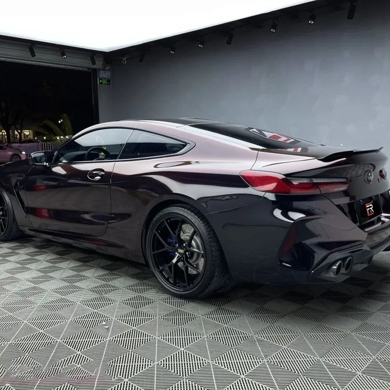 Hot Sell New Color Starry Black Charm Red Car Wrapping Vinyl Film Car Body Decoration Film