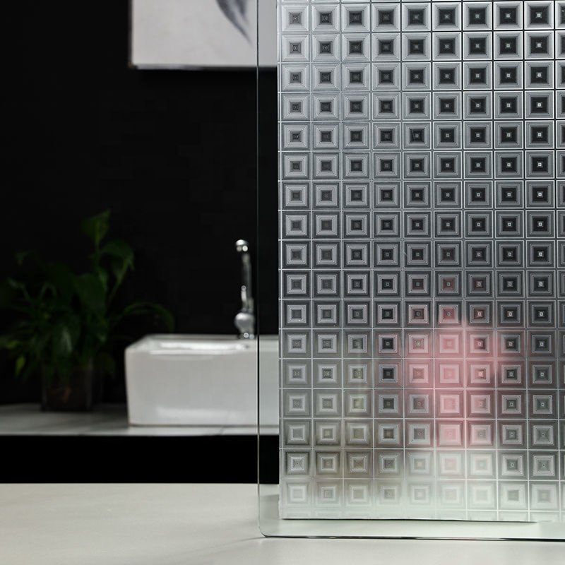 UDK factory price matte white privacy frosted strip design protection glass decorative film