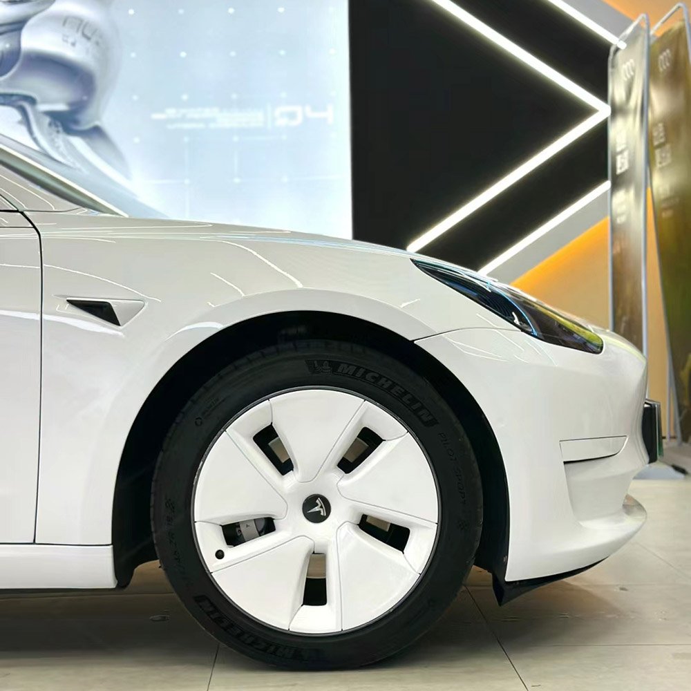 Wrapmaster 1.52*17m Auto Accessories Super Gloss Crystal White Car Film Car Decoration Vinyl Wrap