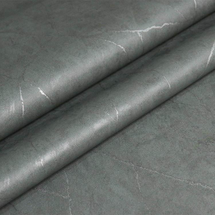 New Marble Design Wrapping Profile PVC Decorative Film for Furniture Marble Membrane Pressing Flat Lamination PVC Film