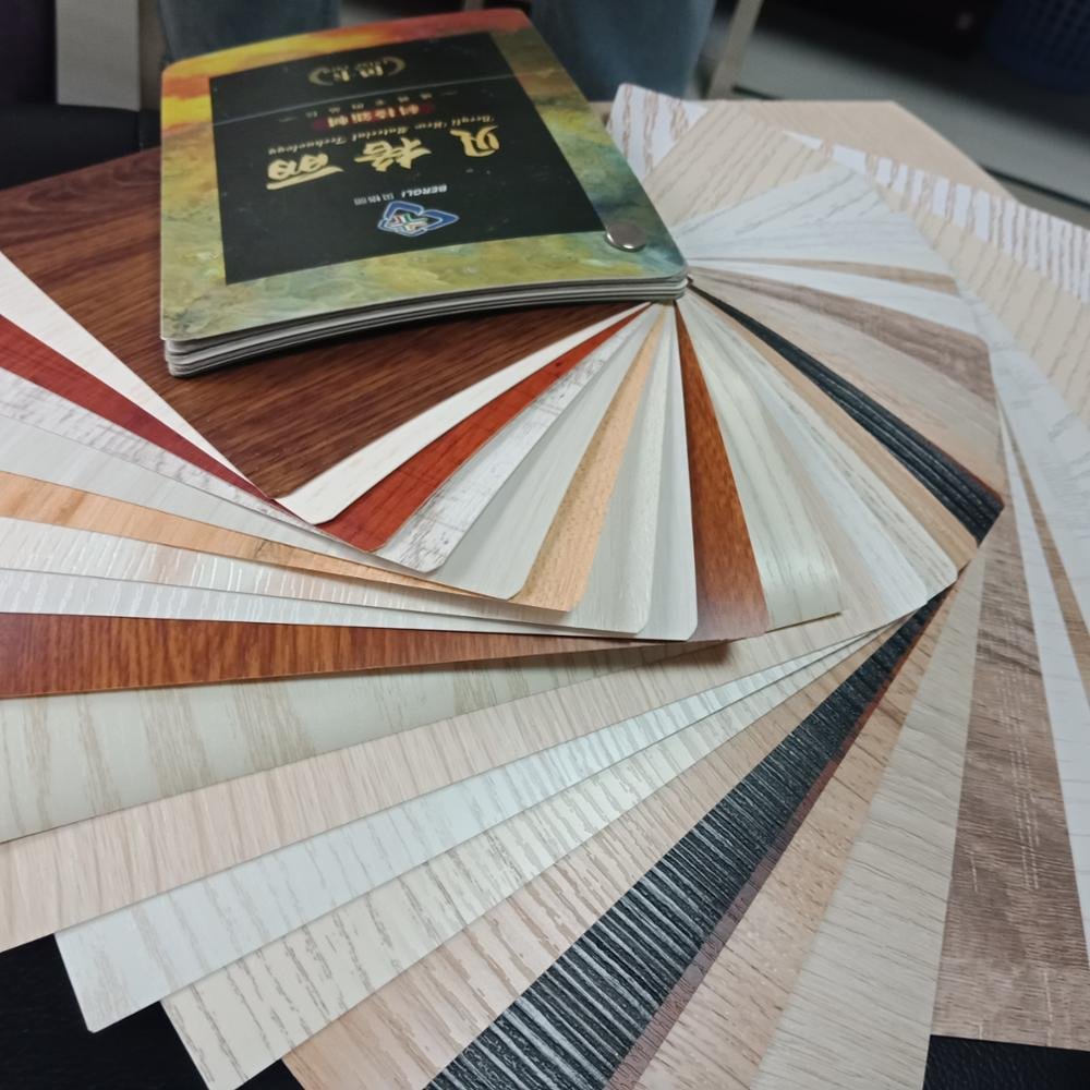 Matte Wood Grain for kitchen cabinet door pvc film