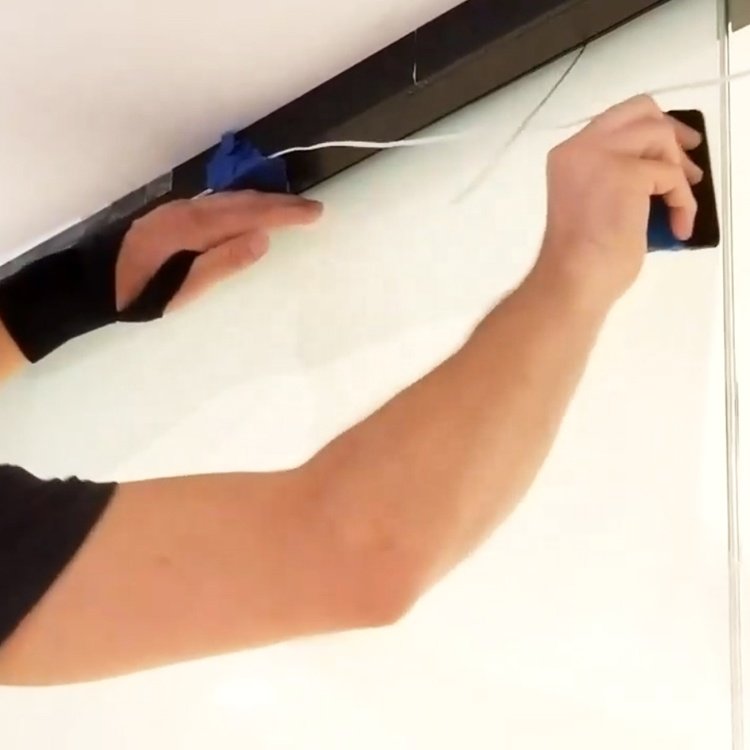 Smart Film For Window Tint PDLC Film Self Adhesive Privacy pelcula inteligente smart frosted glass pdlc Electrochromic Film