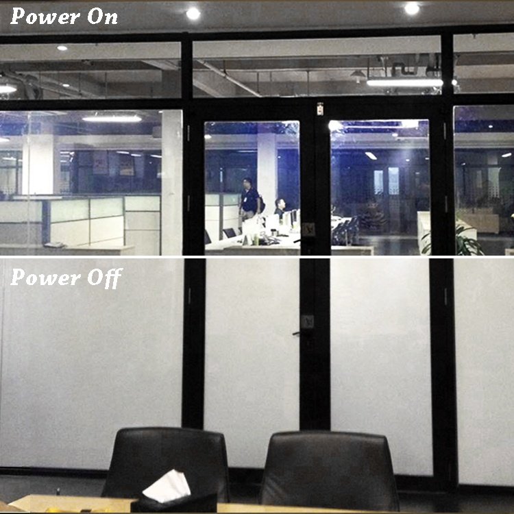 Electric Window Tint Smart Film Remote Control Smart Tint PDLC Self-adhesive Dimming Film Office Decor Privacy Room Partition