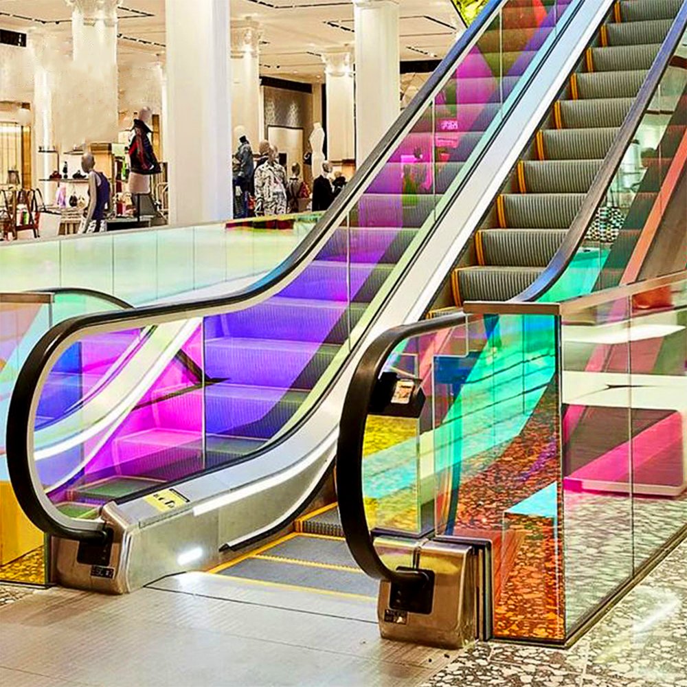 Colorful Self Adhesive Decoration Sticker chameleon window film building decorative film