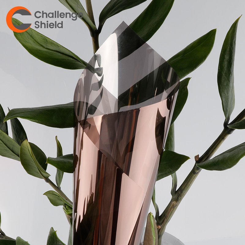Mirror reflective film one way vision silver building film solar control window glass decorative film privacy window foil