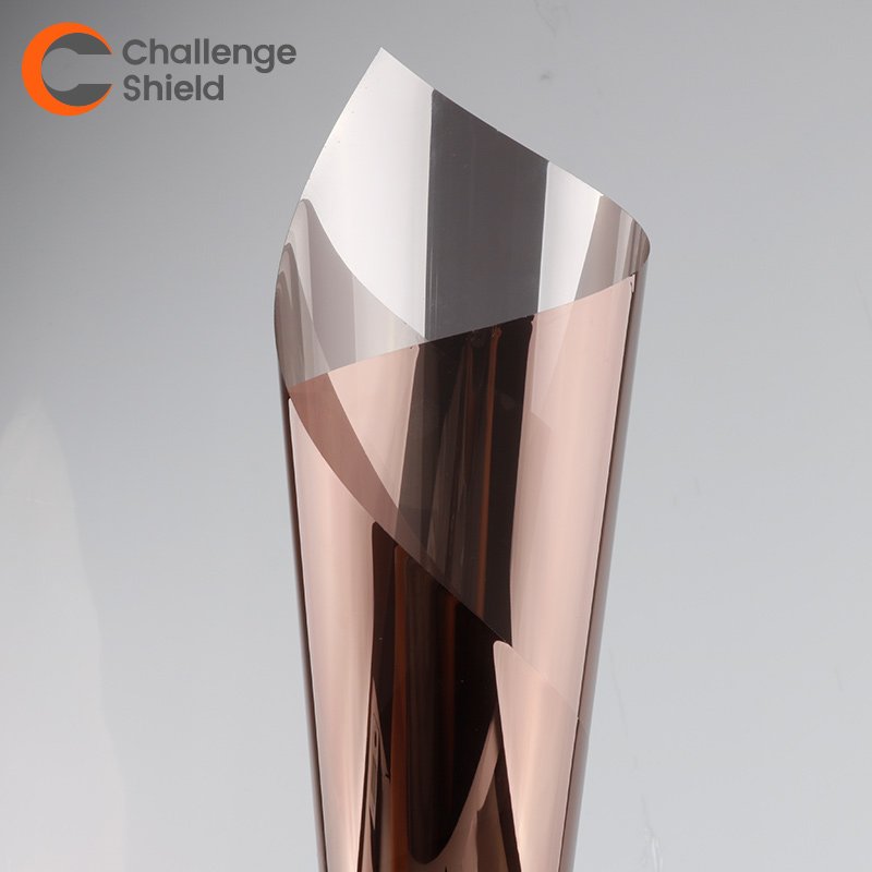 Mirror reflective film one way vision silver building film solar control window glass decorative film privacy window foil