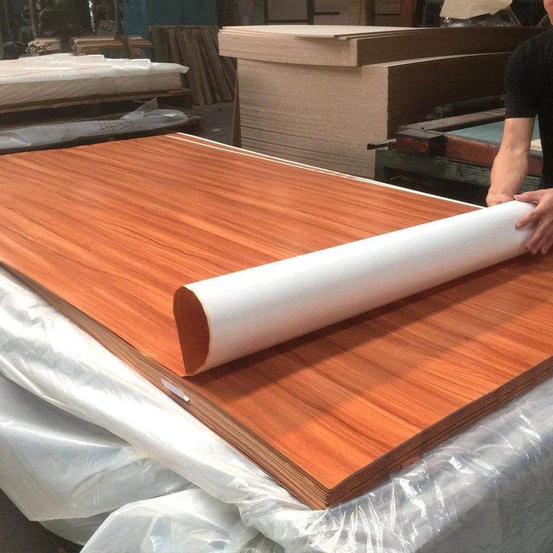 Marble/wooden grains/solid design melamine paper for mdf laminating