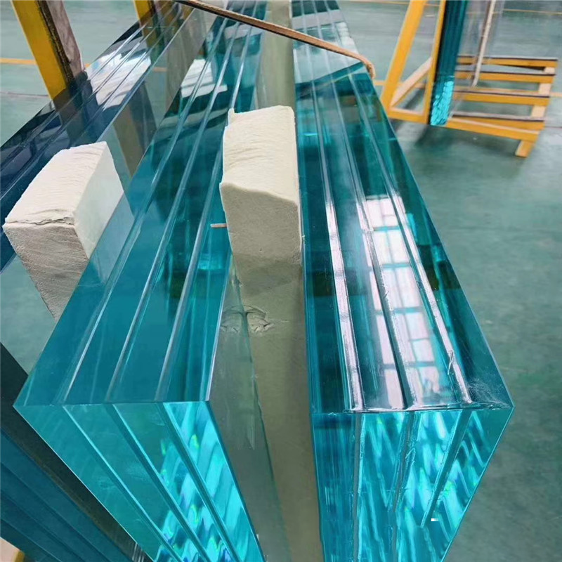 High Quality 21mm Toughened Laminated Glass Custom Pvb Interlayer Film Safety Tempered Toughened Laminated Glass