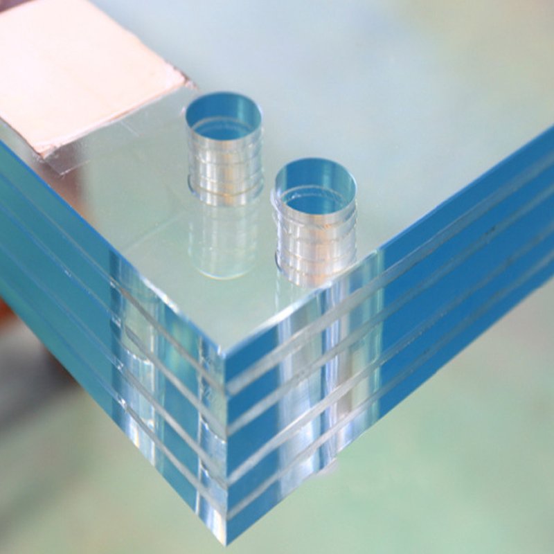 High Quality 21mm Toughened Laminated Glass Custom Pvb Interlayer Film Safety Tempered Toughened Laminated Glass
