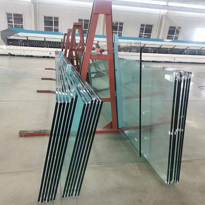 High Quality 21mm Toughened Laminated Glass Custom Pvb Interlayer Film Safety Tempered Toughened Laminated Glass