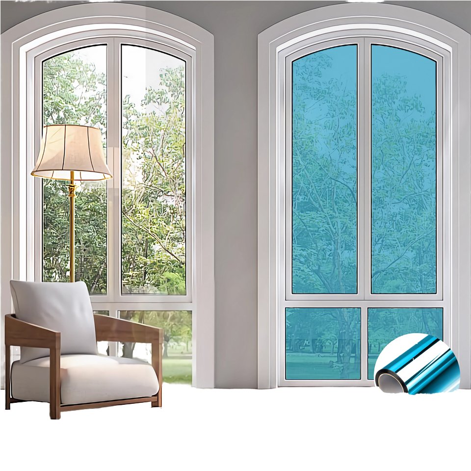 Frosted Waterproof Privacy Protection Window Film without Water for Home Decoration