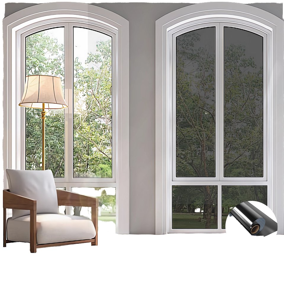 Frosted Waterproof Privacy Protection Window Film without Water for Home Decoration
