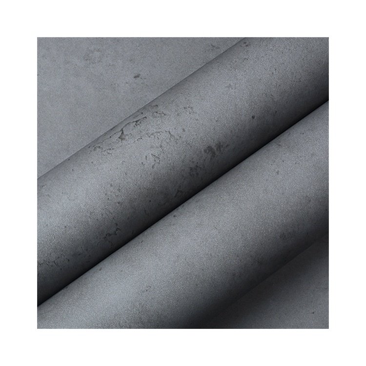 China PVC Manufacturer Industrial Style Cement Color Waterproof Vinyl Wallpaper Self-adhesive PVC Film for Wall Restoration