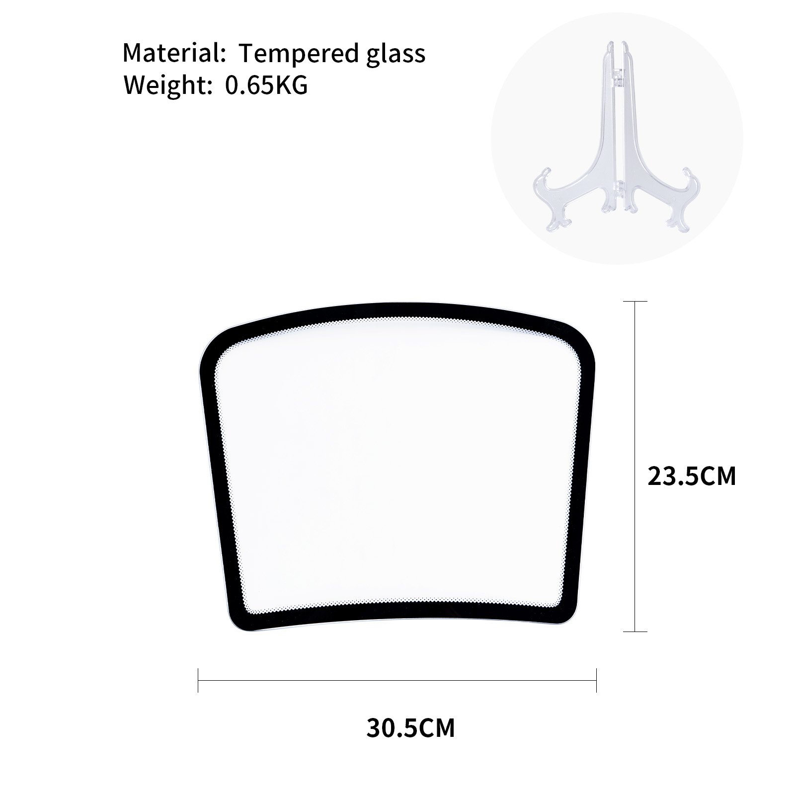 7mo High Quality Auto Window Tint Tool Windshield Display Model Mini Windshield for Window Film Display