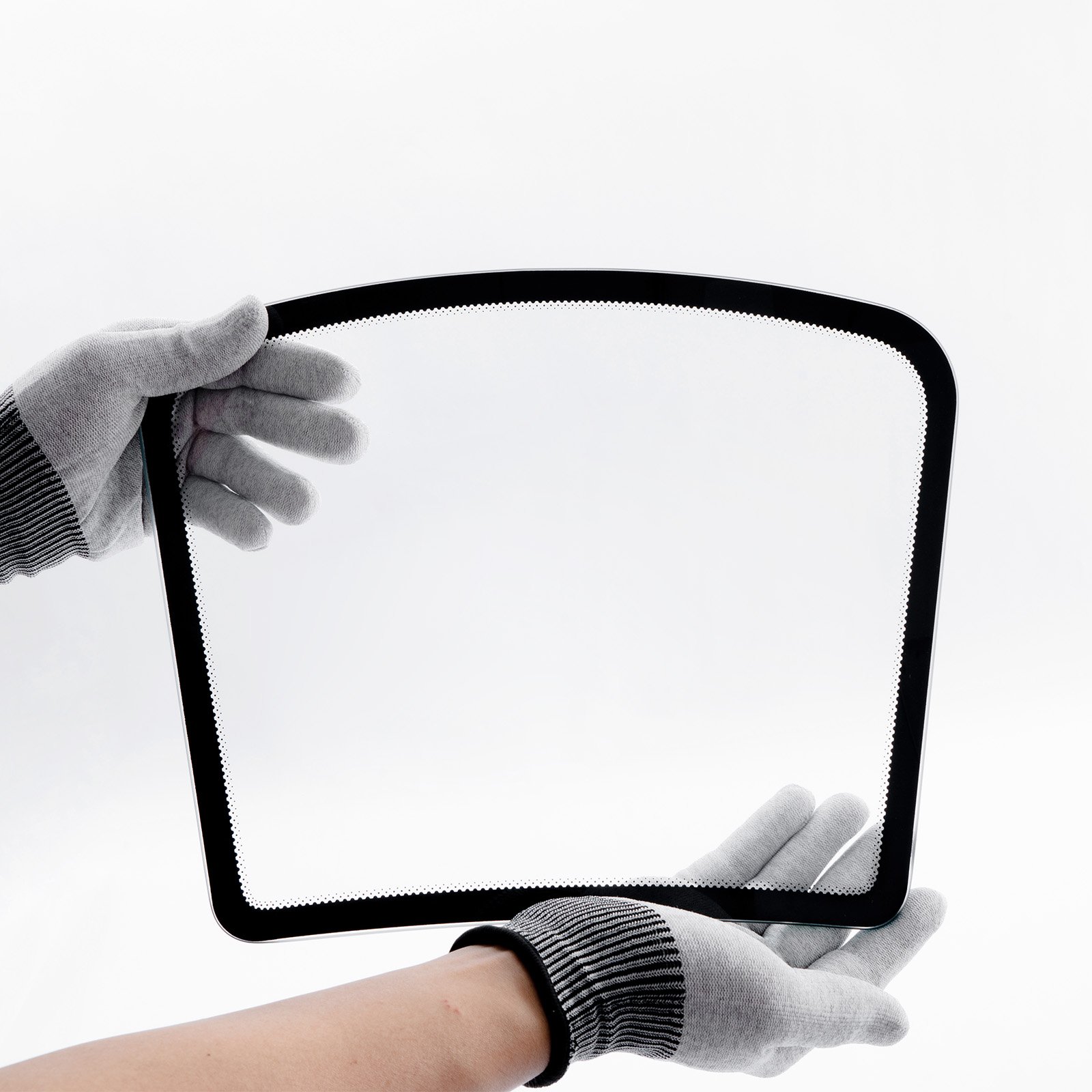 7mo High Quality Auto Window Tint Tool Windshield Display Model Mini Windshield for Window Film Display