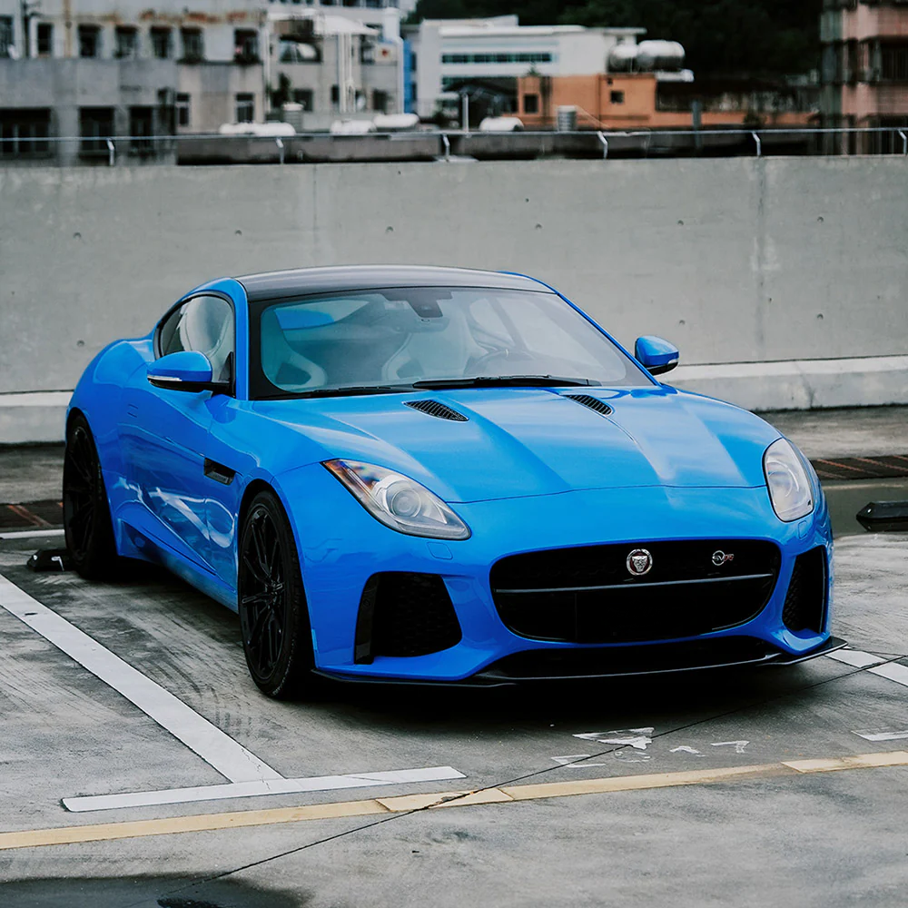 Vibrant Blue Vinyl Wrap car wrap vinyl color OEM Factory price decorative films color-changing car tpu film