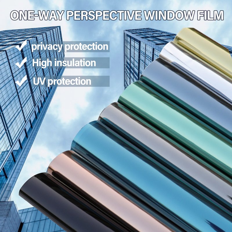 Factory Cheap Price Ceramic Colored Building Window Tint Film For Building Use