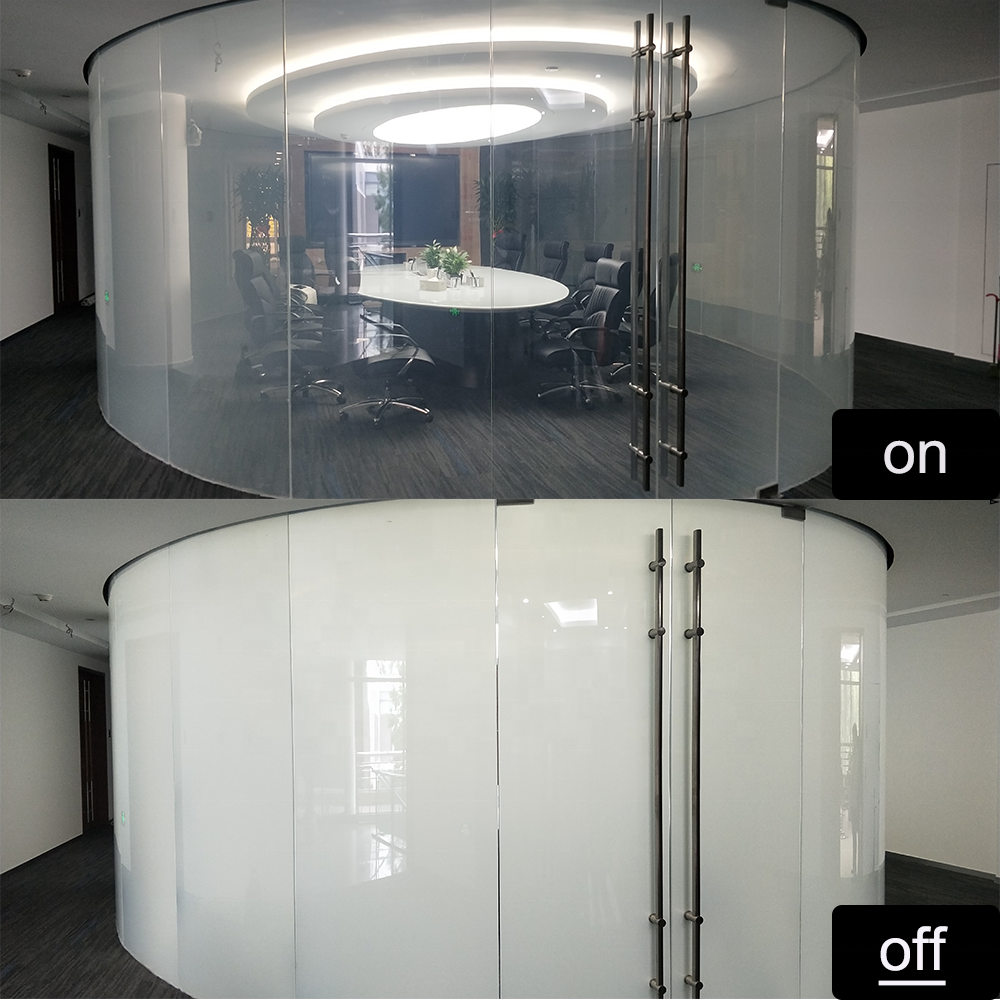Privacy Glass Smart Film Technology Magnetic Switch Tinted Glass