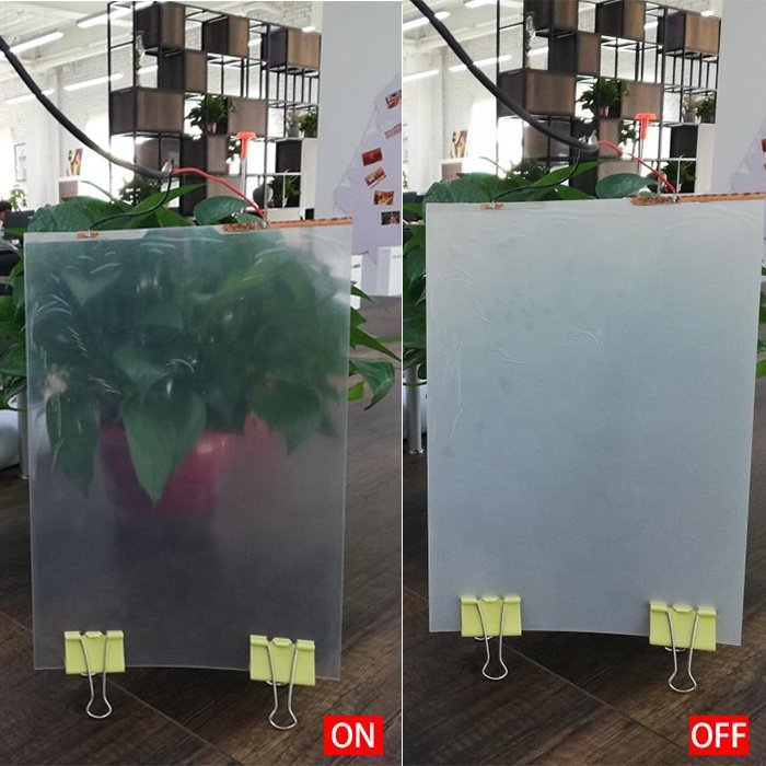 Privacy Glass Smart Film Technology Magnetic Switch Tinted Glass