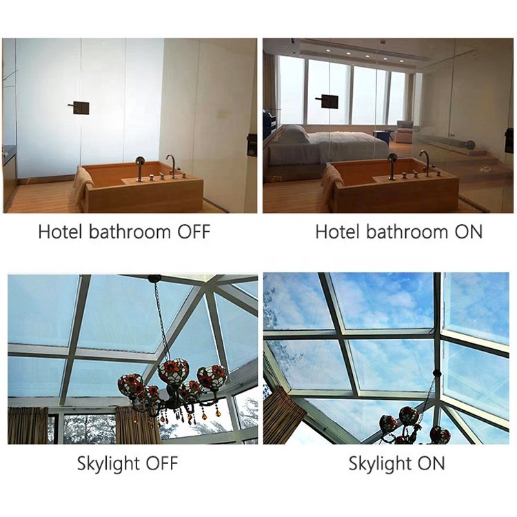 Privacy Glass Smart Film Technology Magnetic Switch Tinted Glass