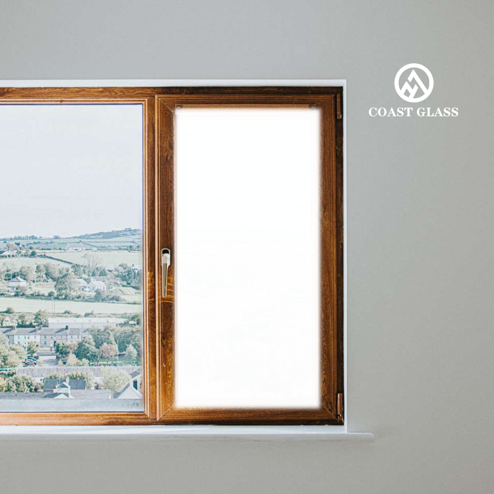 PDLC Opaque White Smart Glass Film Self-Adhesive Decorative Bulletproof Features for Hospital Laminate Usage