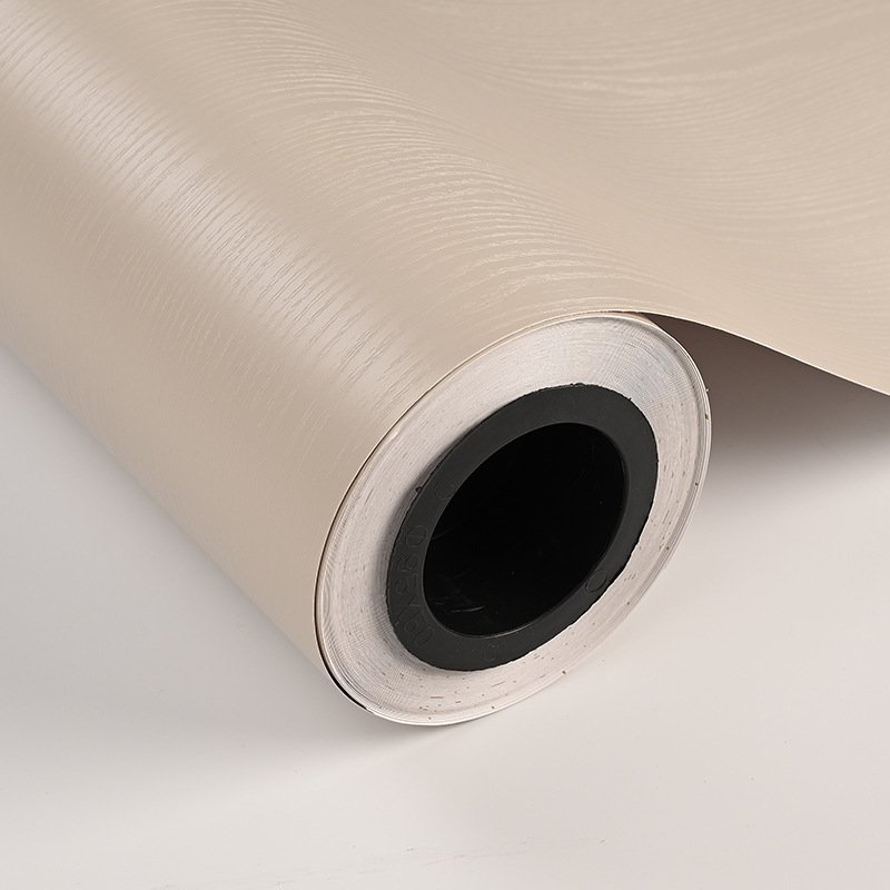 PVC interior films Plain color series PVC decorative film self adhesive wallpaper for furniture renovation wallpaper