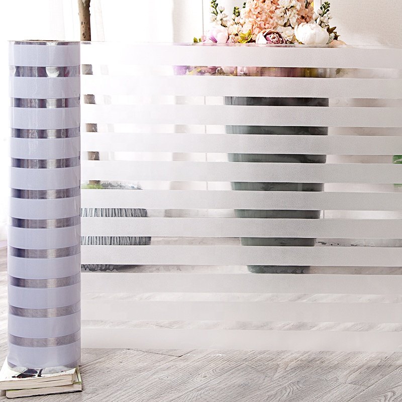 Window Decoration Protect PVC Vinyl Private Frosted Glass Film