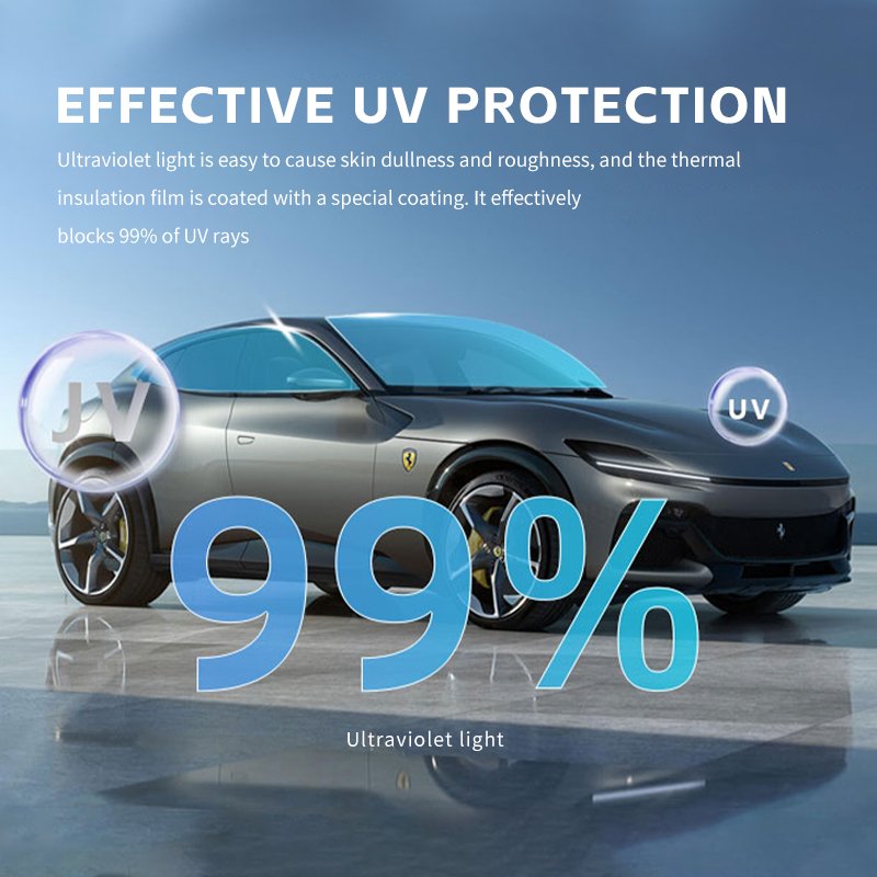 Window Tint Film Nano Ceramic Window Film Car Wraps Vinyl Wrap Car Film Chameleon Vinyl Wrap Car Decoration