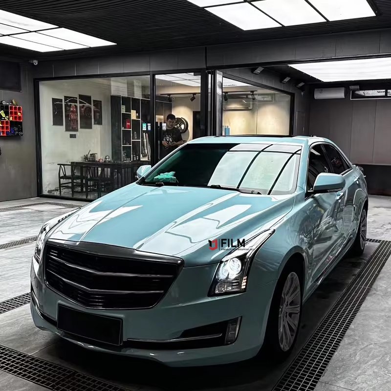 YAJIU Car Decorative Film Packaging Glacial Blue Car Body Sticker film pvc pet car wrap vinyl