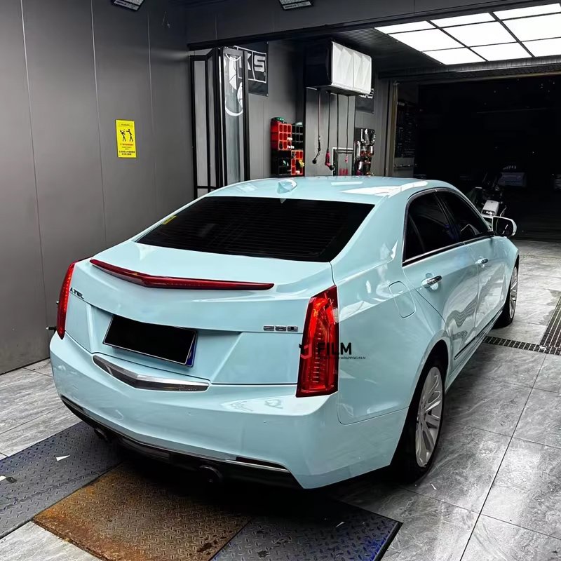 YAJIU Car Decorative Film Packaging Glacial Blue Car Body Sticker film pvc pet car wrap vinyl
