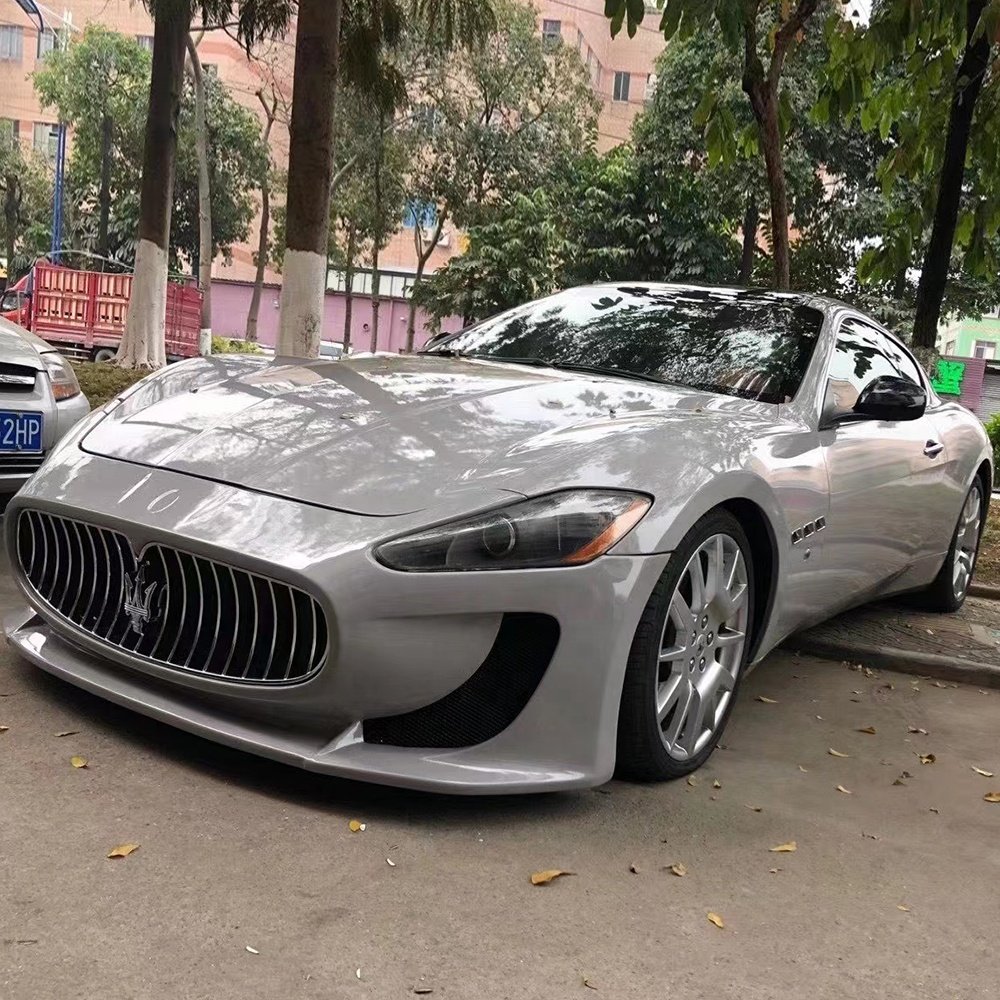 WRAPMASTER Paint Protection Film Super Crystal Gloss Nardo Light Grey Auto Wrapping Vinyl Stickers Wrap