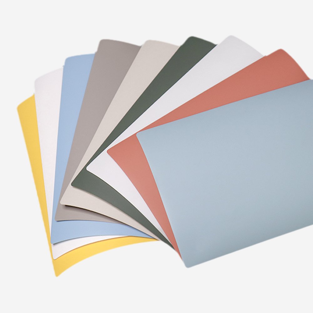 Matte Soft Touch Solid Color Door Surface protective film Factory cabinet decorative layer PET film for cabinet