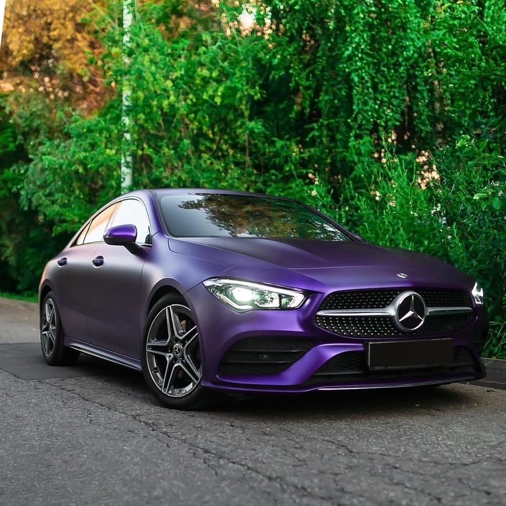 Violet Purple Vinyl Wrap car wrap vinyl color OEM Factory price decorative films color-changing car tpu film