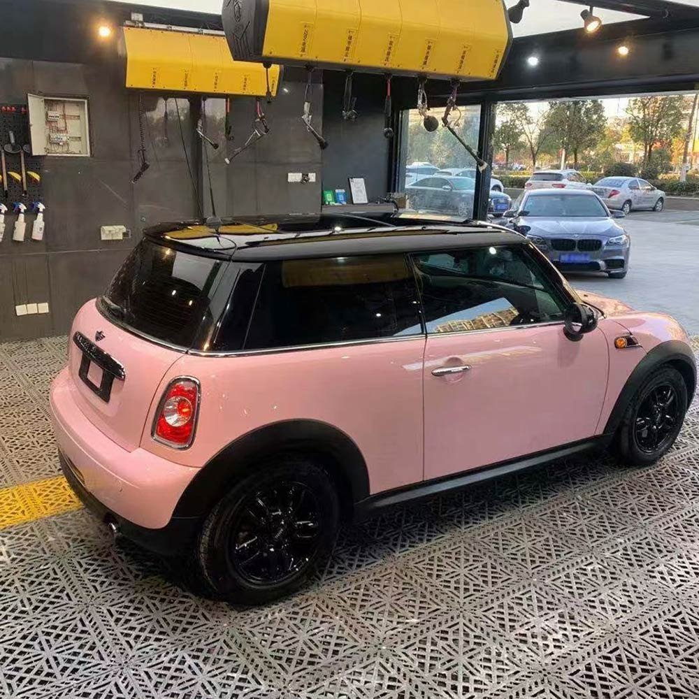 Rouge Pink Vinyl Wrap car wrap vinyl color OEM Factory price decorative films color-changing car tpu film