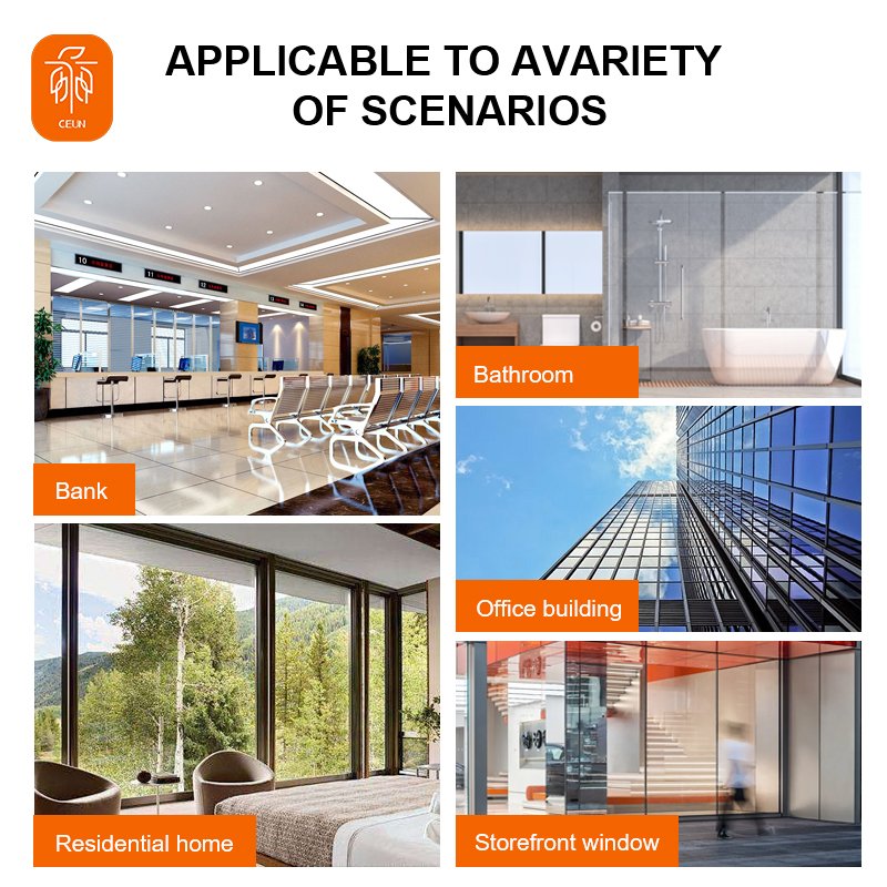 Cheap Wholesale Custom Fashion Luxury Decorative Exterior Glass Window Film For Shopping Mall