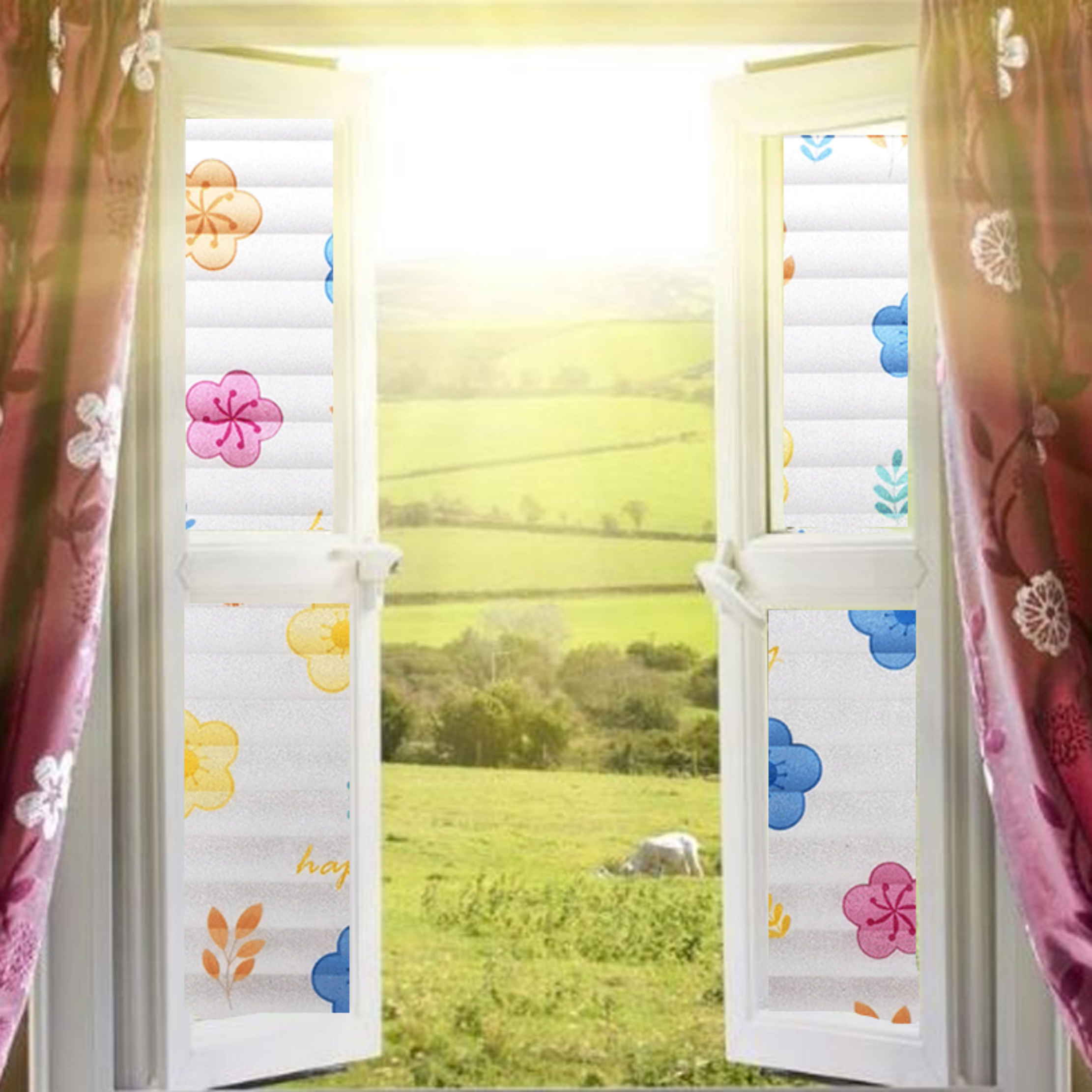 Colorful Glass Film for Decorative Decorative Films