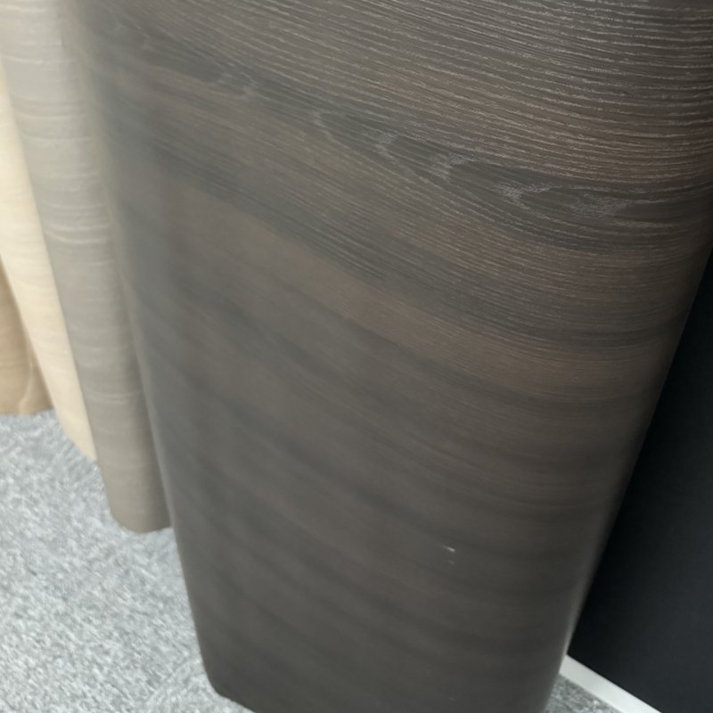 New design UV Coating Anti Scratch Wood grain PVC decorative film for vacuum press lamination wrapping machine UV pvc film rolls