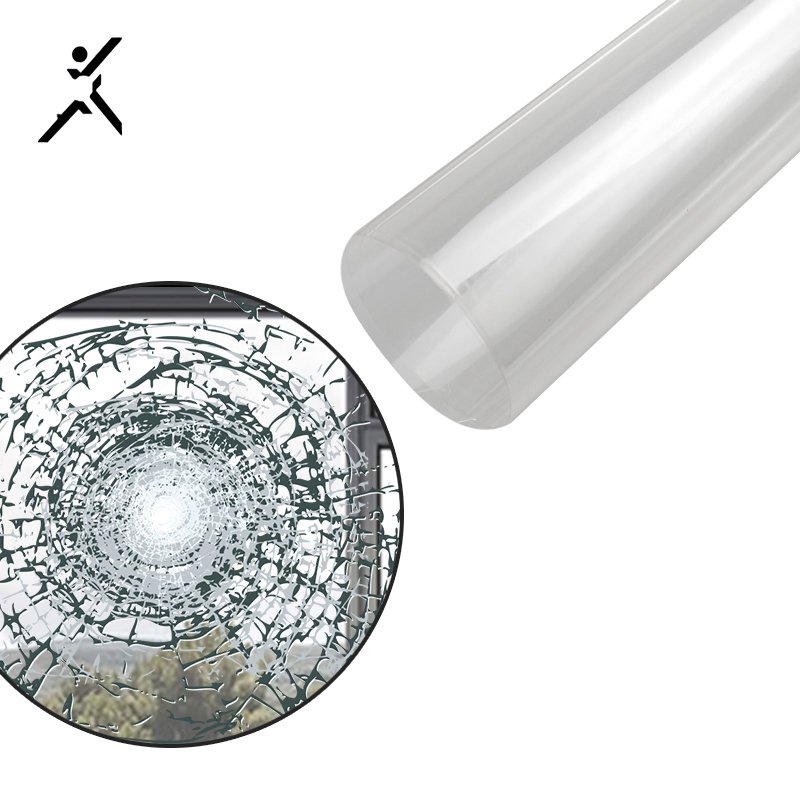 12 mil Protective Safety Window Glass Film for Bank Protection Explosion Proof Glass Transparent Film Window Tint Film