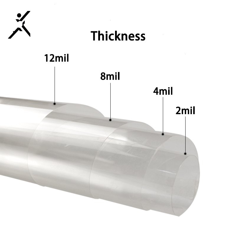 12 mil Protective Safety Window Glass Film for Bank Protection Explosion Proof Glass Transparent Film Window Tint Film
