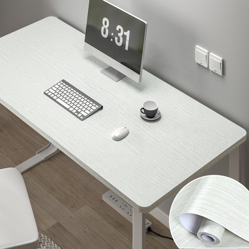 High quality wood grain film press laminate decorative coated paper wallpaper for furniture renovation