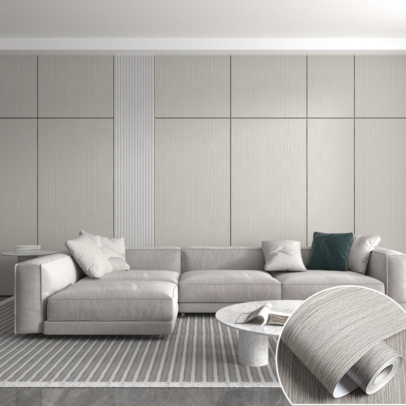 High quality wood grain film press laminate decorative coated paper wallpaper for furniture renovation
