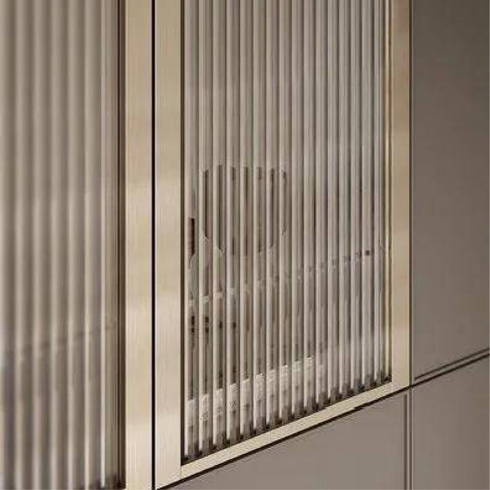 Privacy Glass Window film Reeded window film Removable Anti-UV Window Coverings Decorative film for Home Office